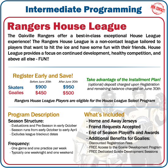 Recreational House League